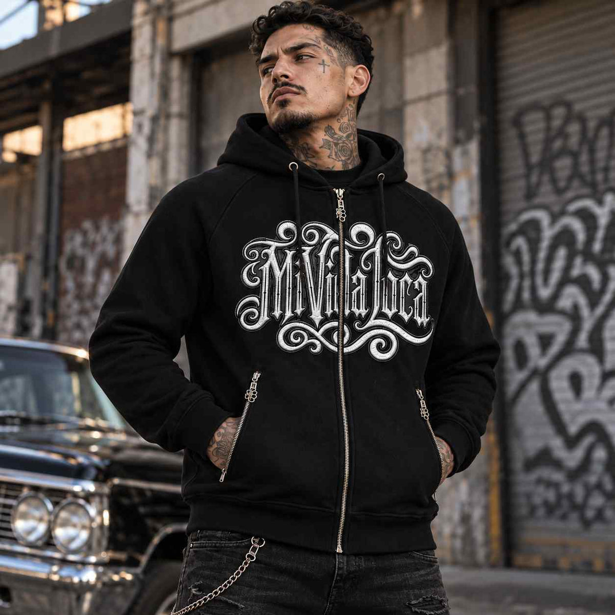 Sudadera con capucha Omerta