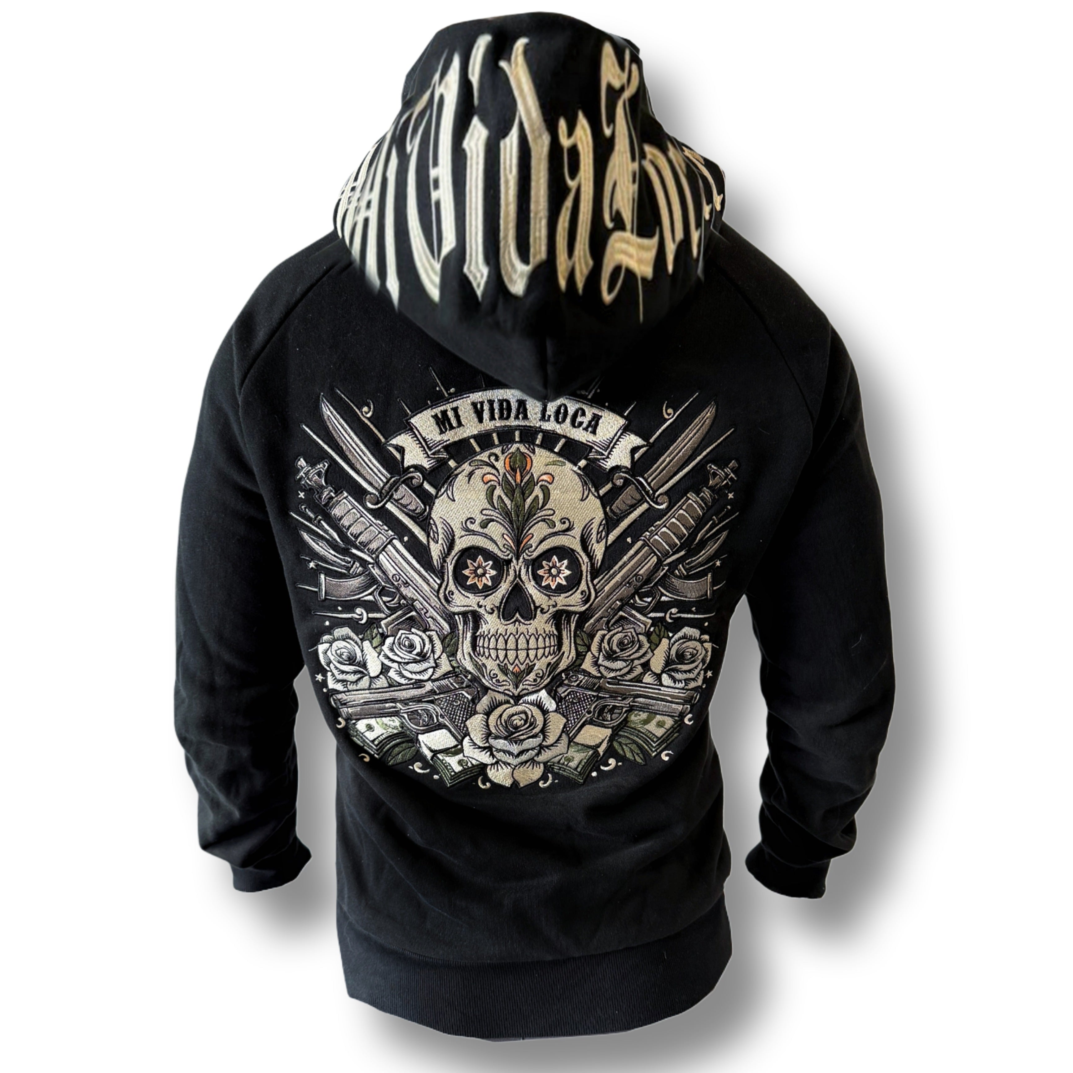 Толстовка с капюшоном MVL «Ammo skull»