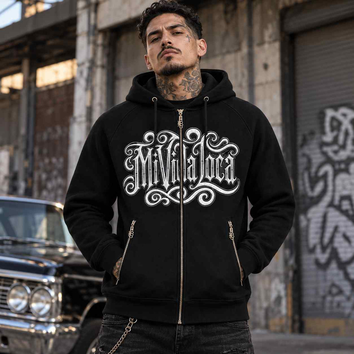 Sudadera con capucha Omerta