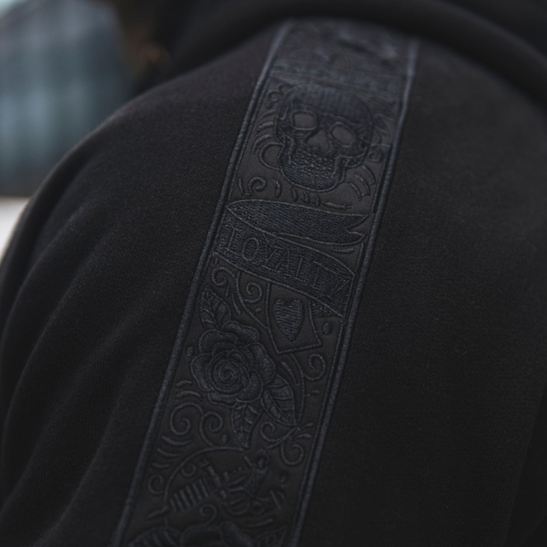 Sudadera con capucha y pantalón deportivo LFR - Negro/negro