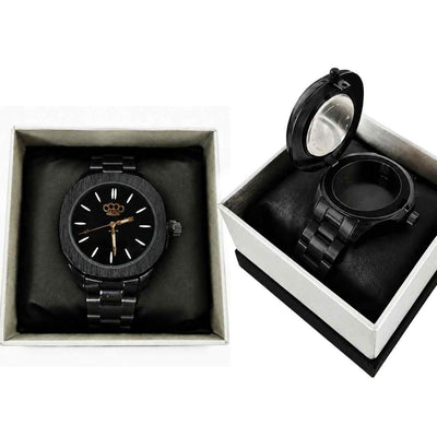 ساعة MVL Stash - سوداء