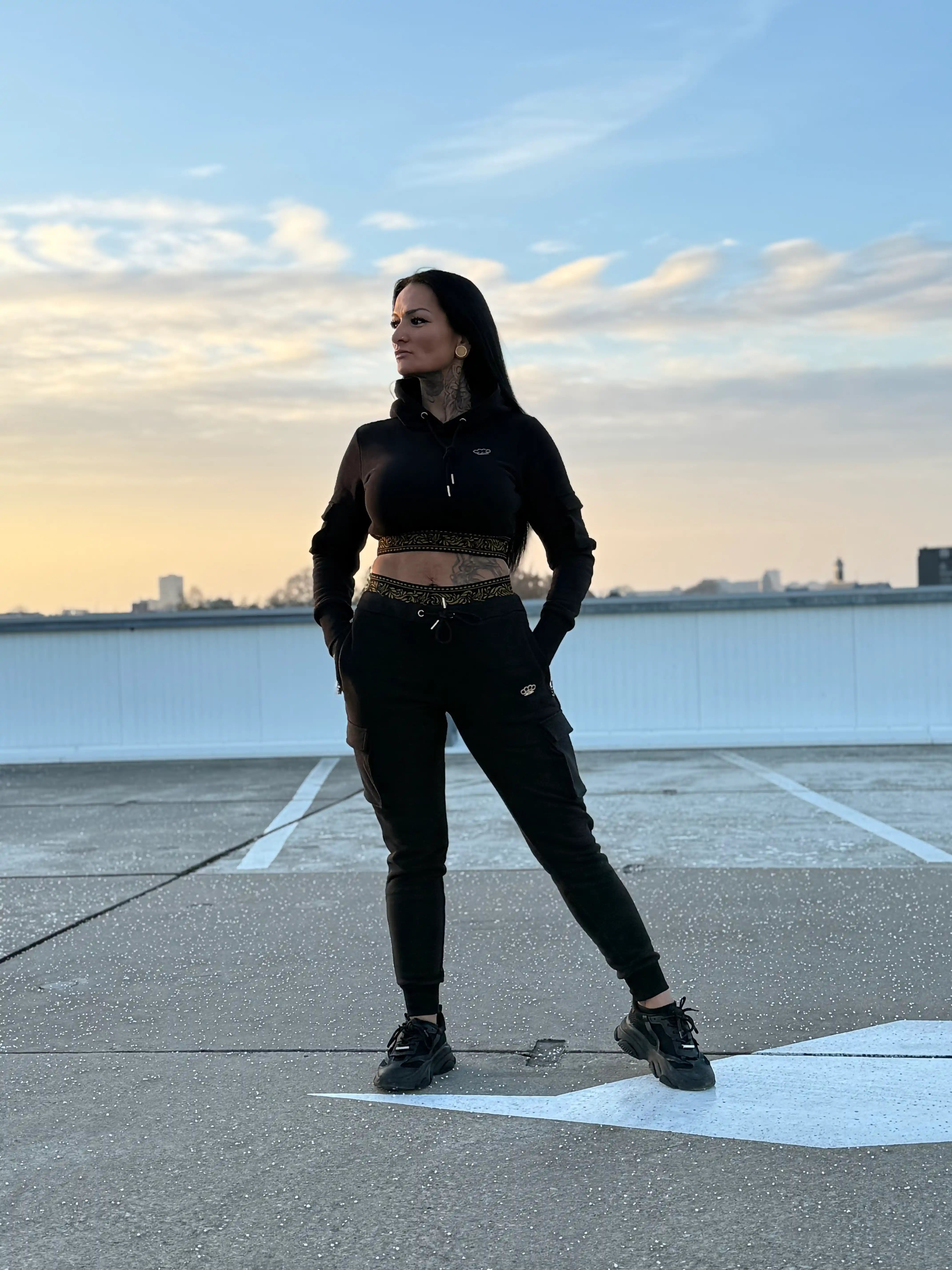 Sudadera con capucha y chándal "Meander" MVL - Mujer | ATENCIÓN: PREVENTA