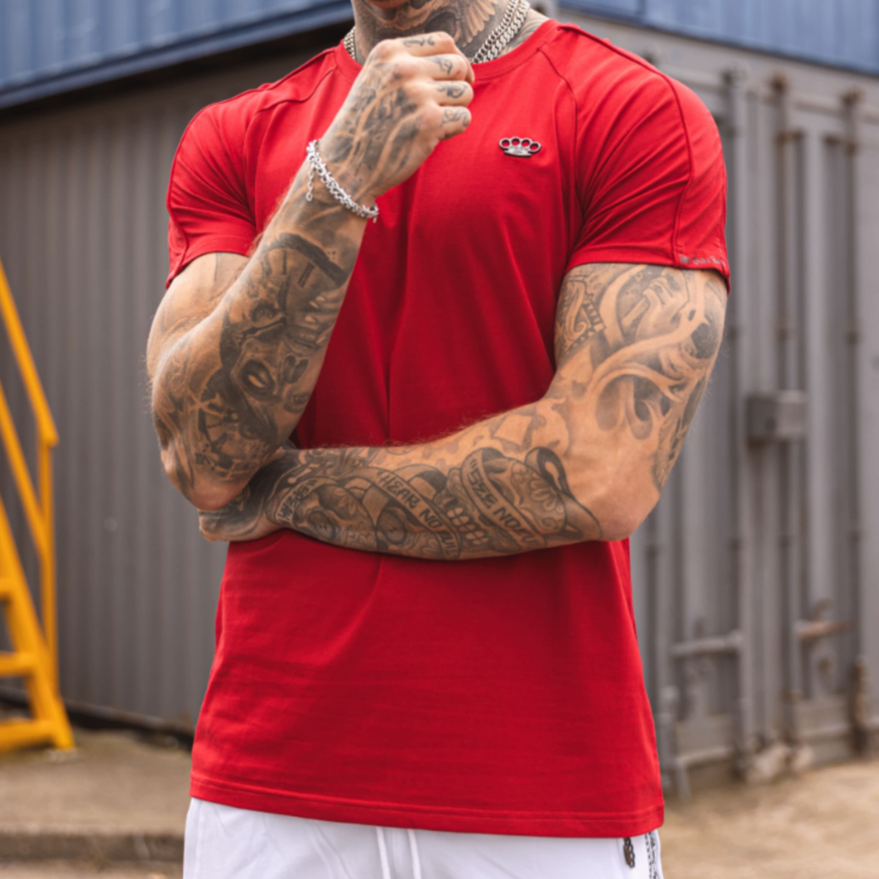 Camiseta básica MVL - roja