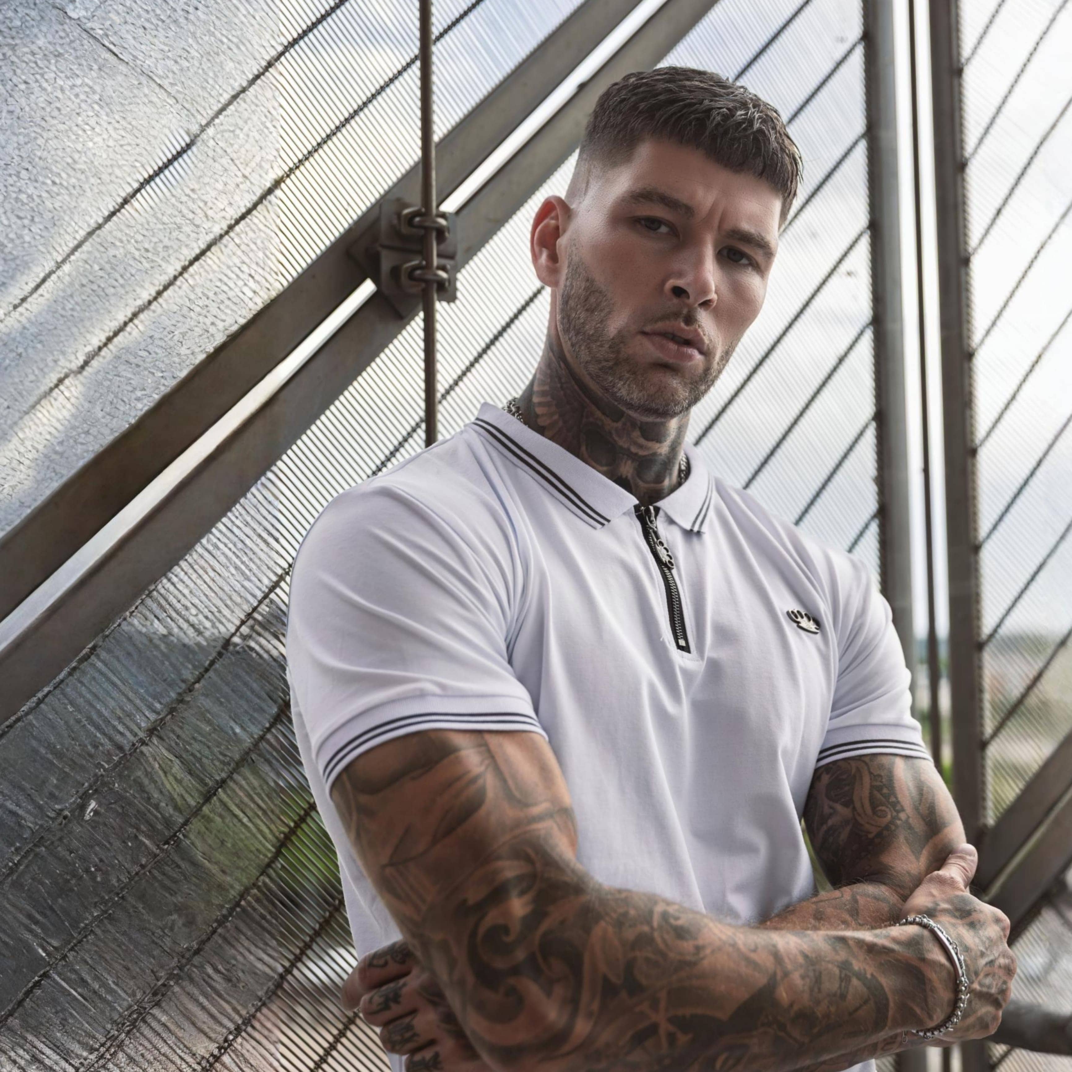 MVL "Eagle" polo shirt - white