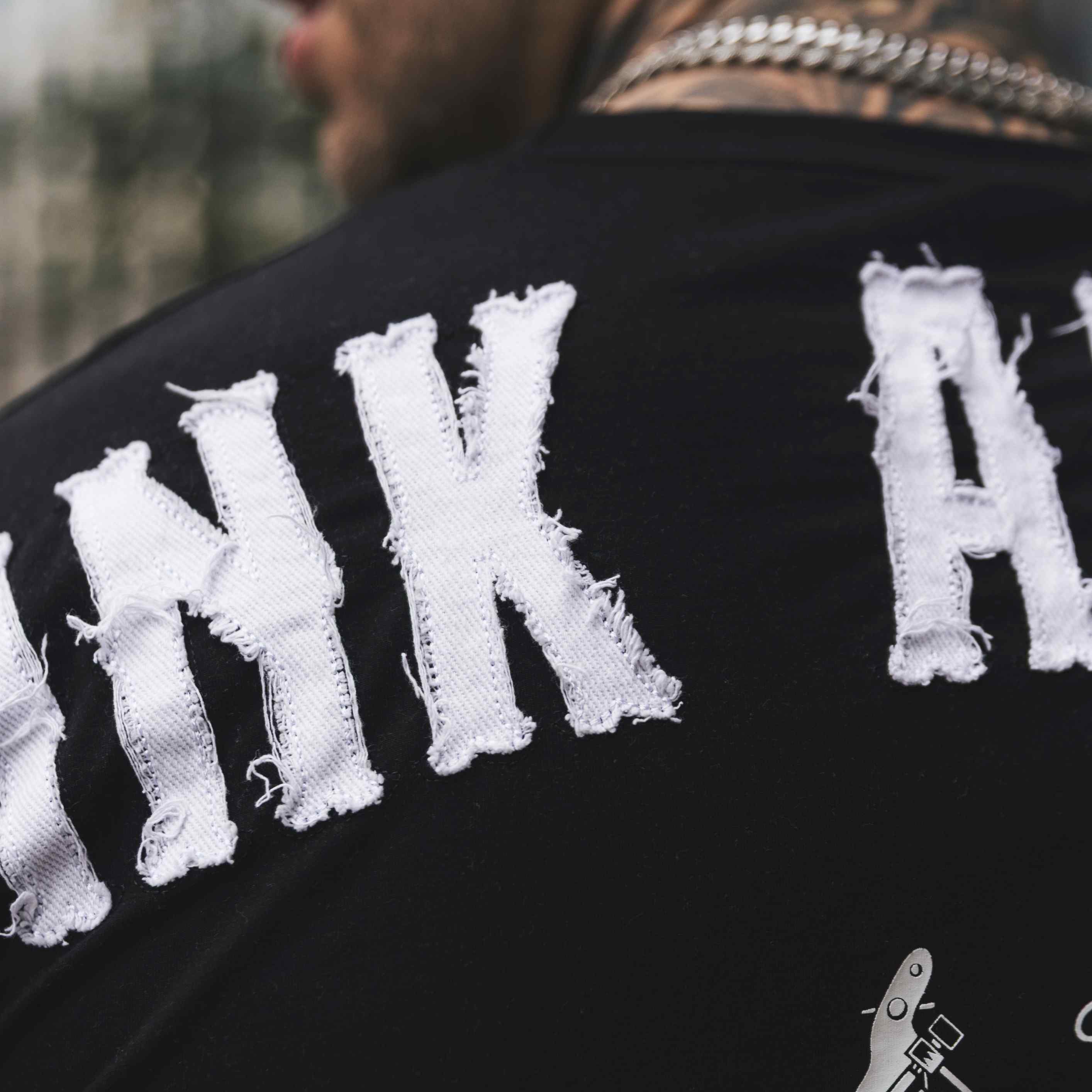 Camiseta «Ink addict» - negra