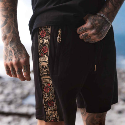 LFR jogger shorts - black
