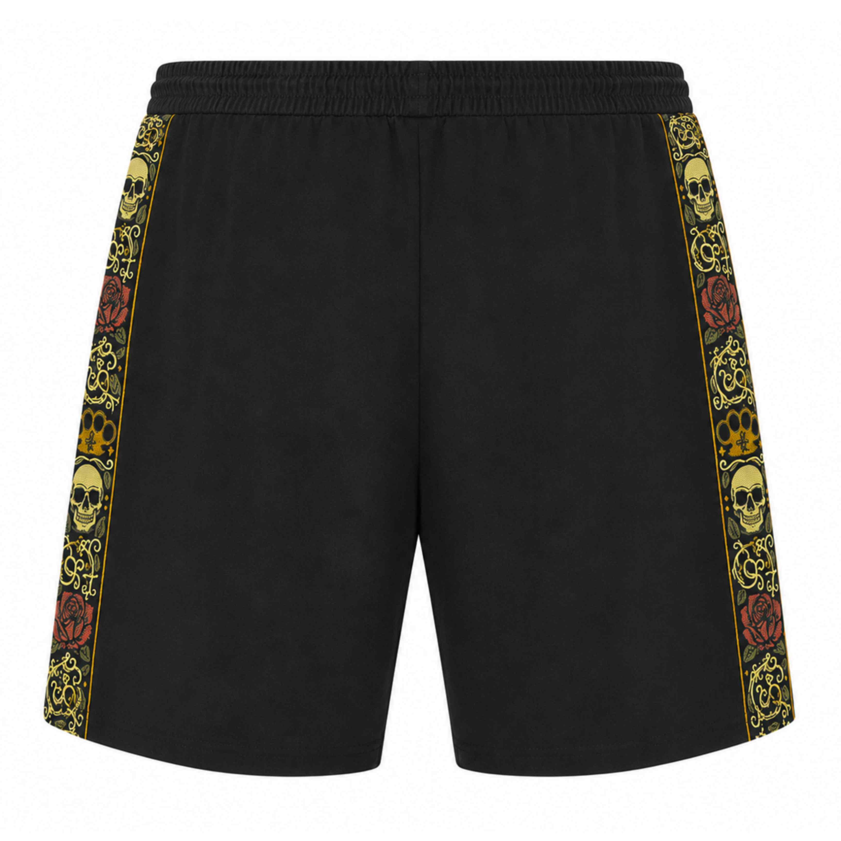 Pantalones cortos de chándal Calavera - negros
