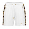 Calavera Jogging-Shorts – weiß
