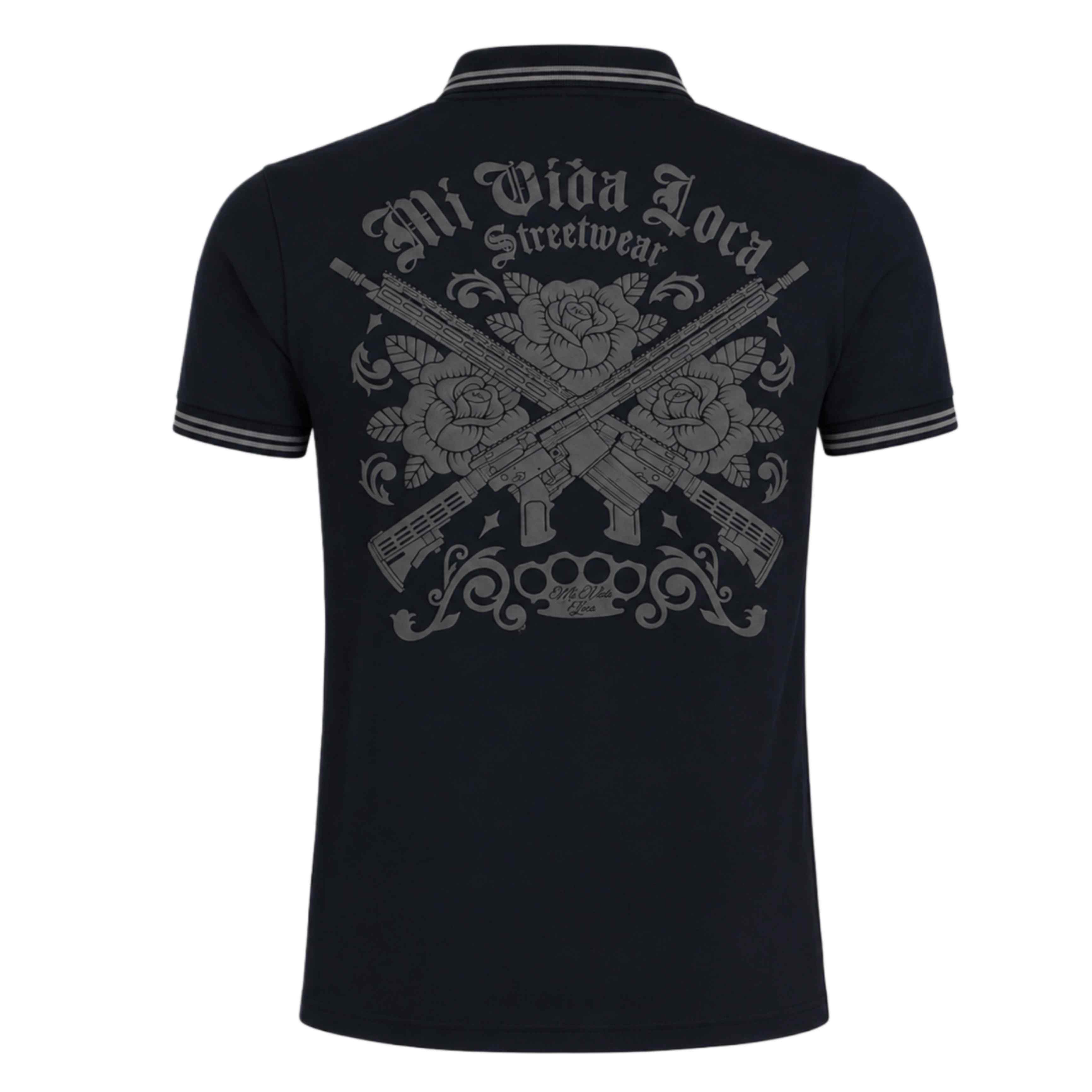 AR15 polo - black