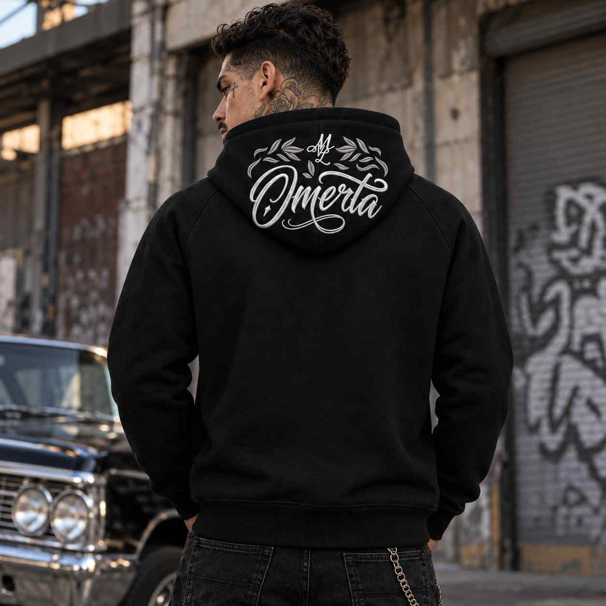 Sudadera con capucha Omerta