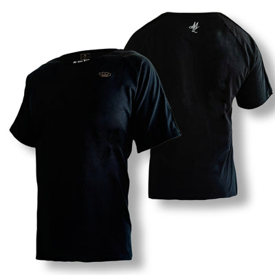 Базовая рубашка MVL - черная (СВОБОДНЫЙ КРОЙ)