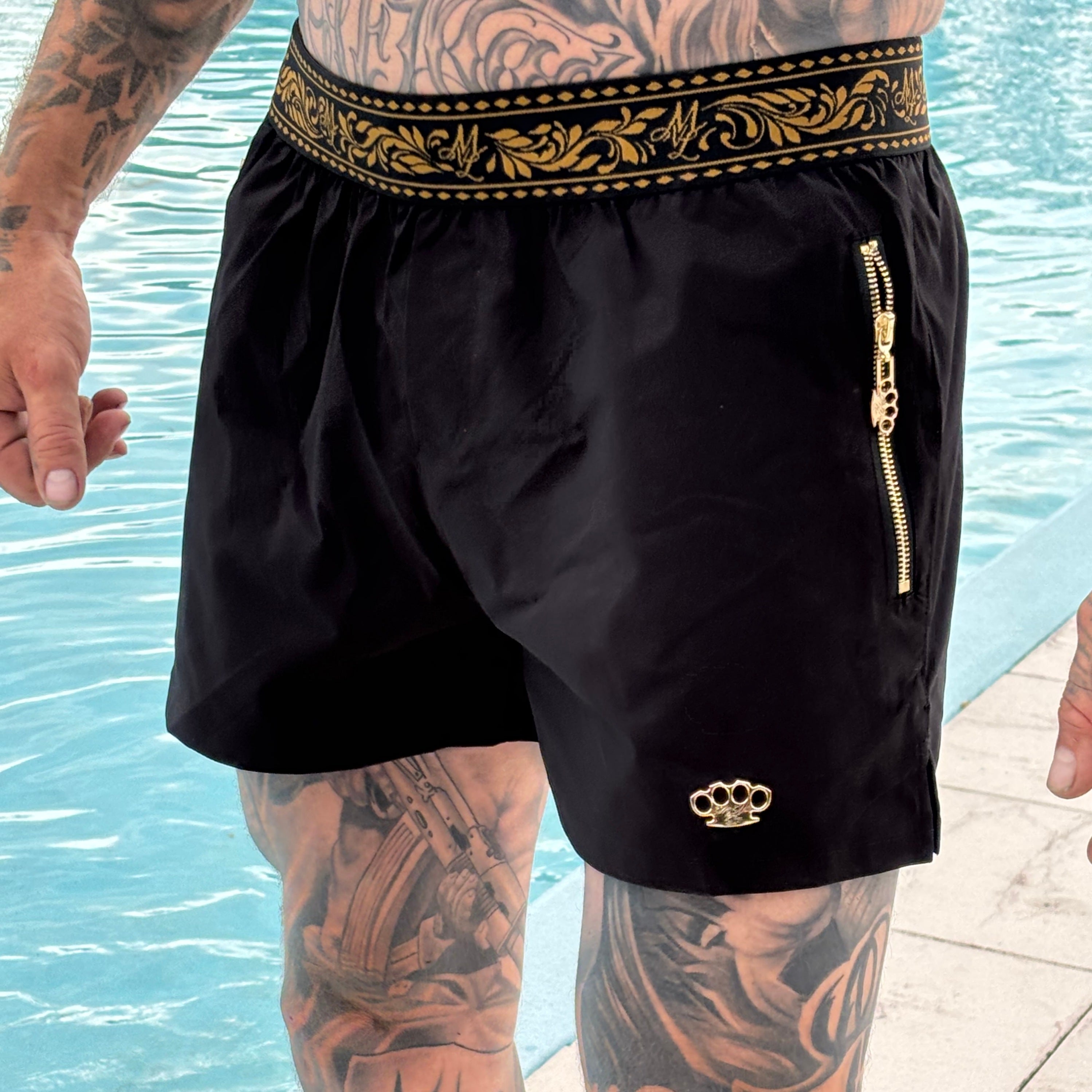 MVL „Meander“ Badeshorts (kurzes Modell)